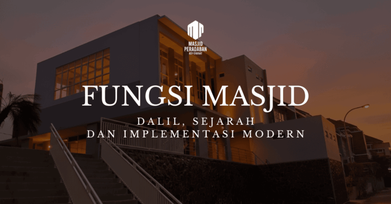 Fungsi Masjid Dalil, Sejarah, dan Implementasi Modern