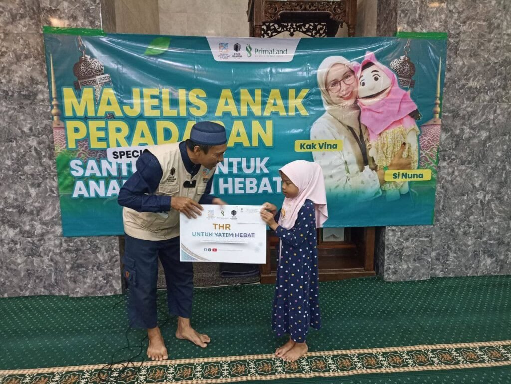 Majelis Anak Peradaban Spesial Ramadhan Digelar di Tunggulwulung, 20 Anak Yatim Terima Santunan
