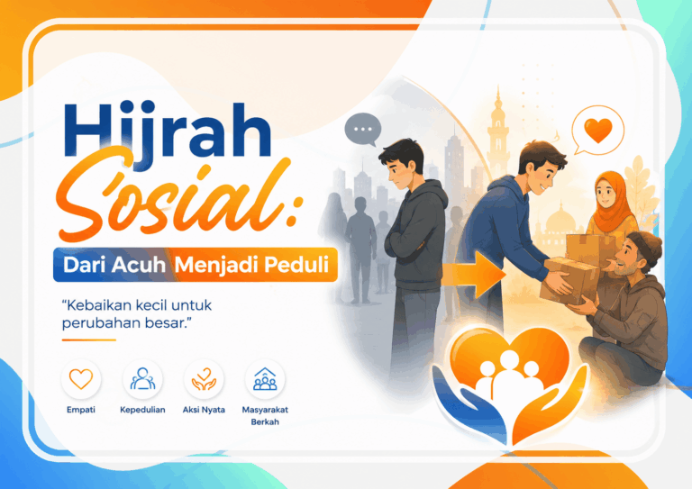 Hijrah Sosial Dari Acuh Menjadi Peduli